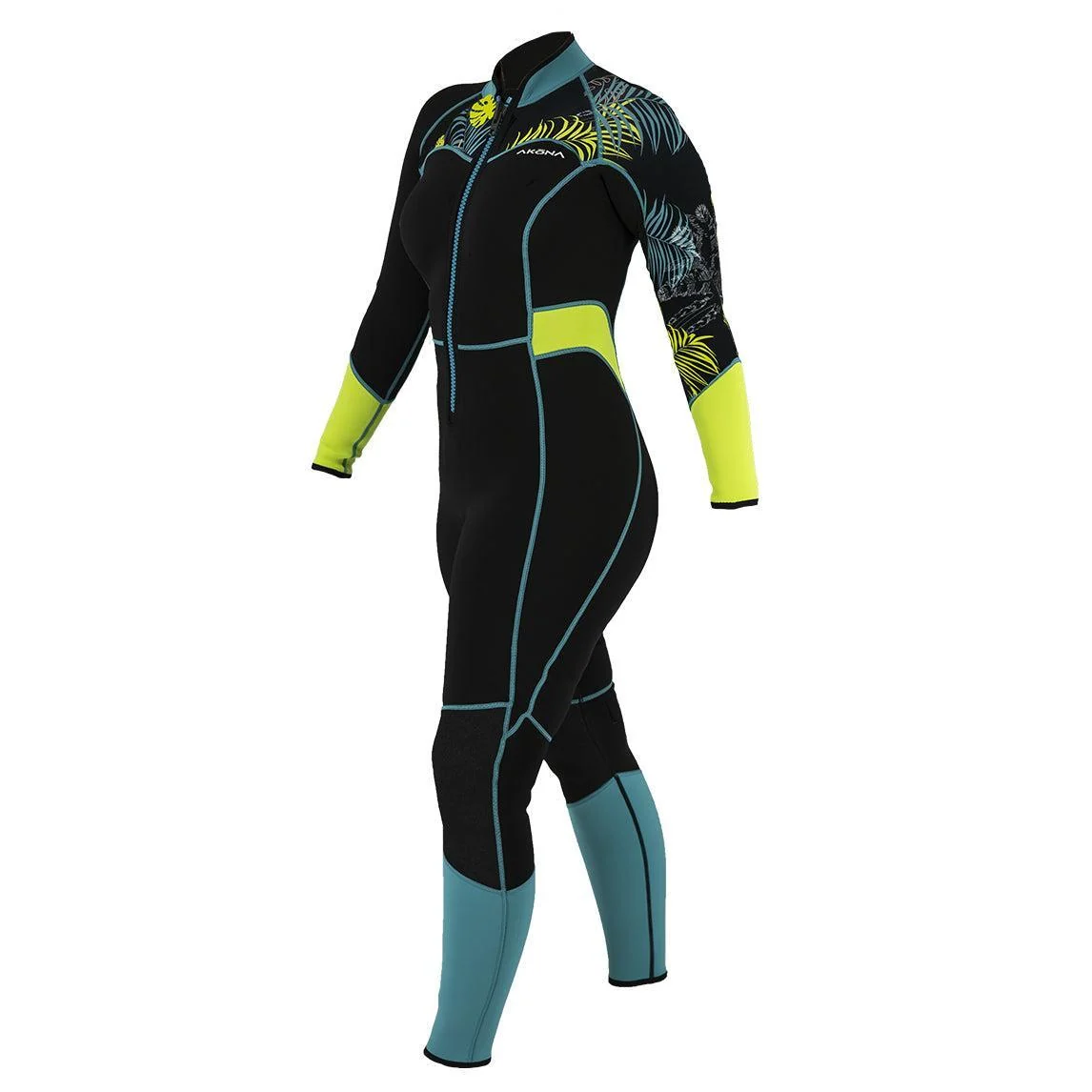 Akona 3/2mm Women's Front Zip Tropic Full - Image 3