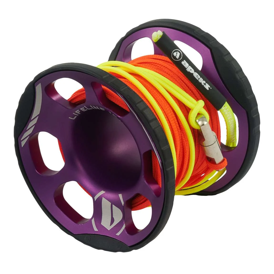Apeks 15M Lifeline Spool Purple/Bright Orange - Image 2