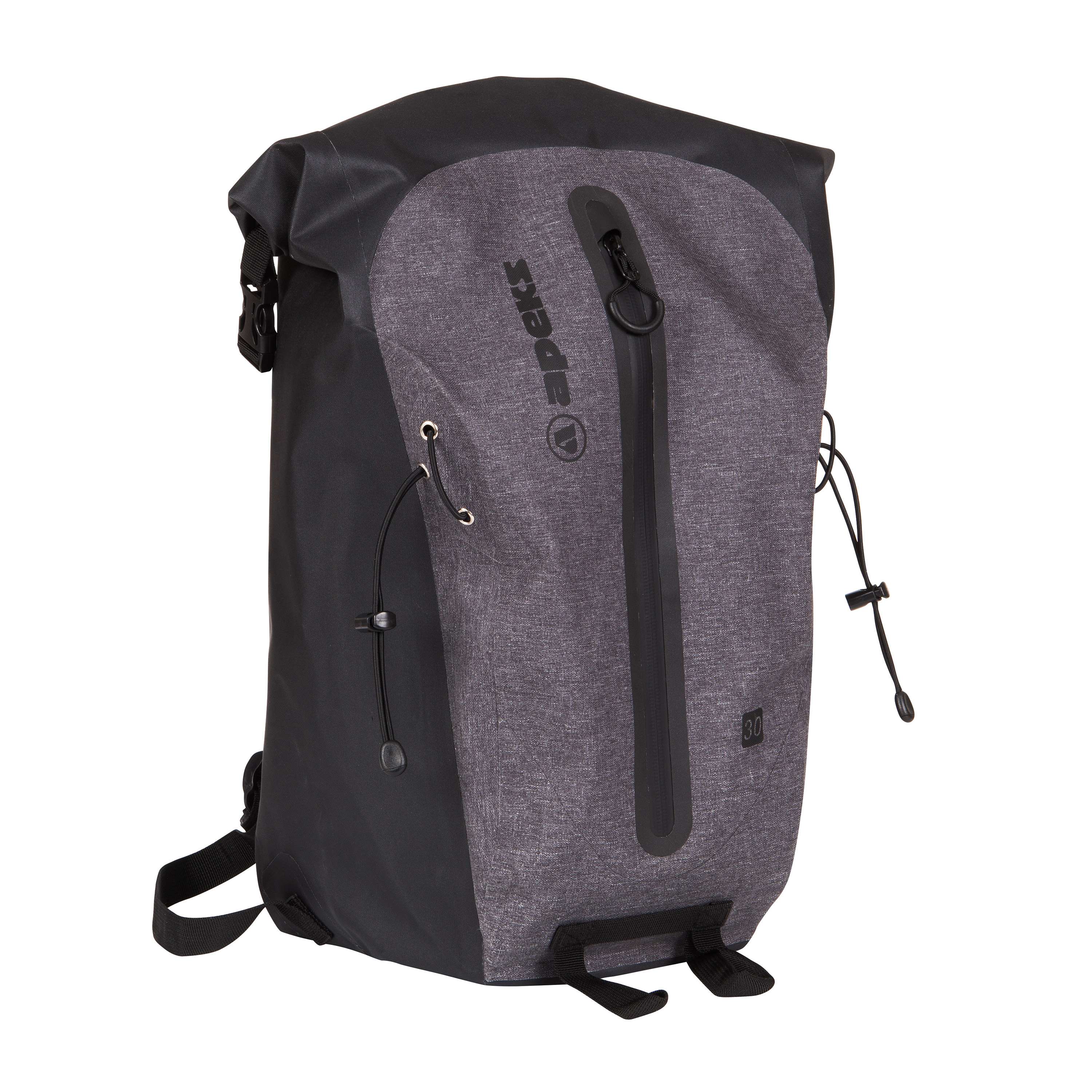 Apeks 30L Dry Rucksack Dive Bag Backpack Grey/Black