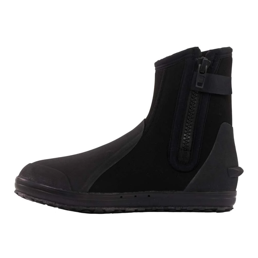 Apeks 6.5mm Thermiq Wetsuit Dive Boot Black - Image 2
