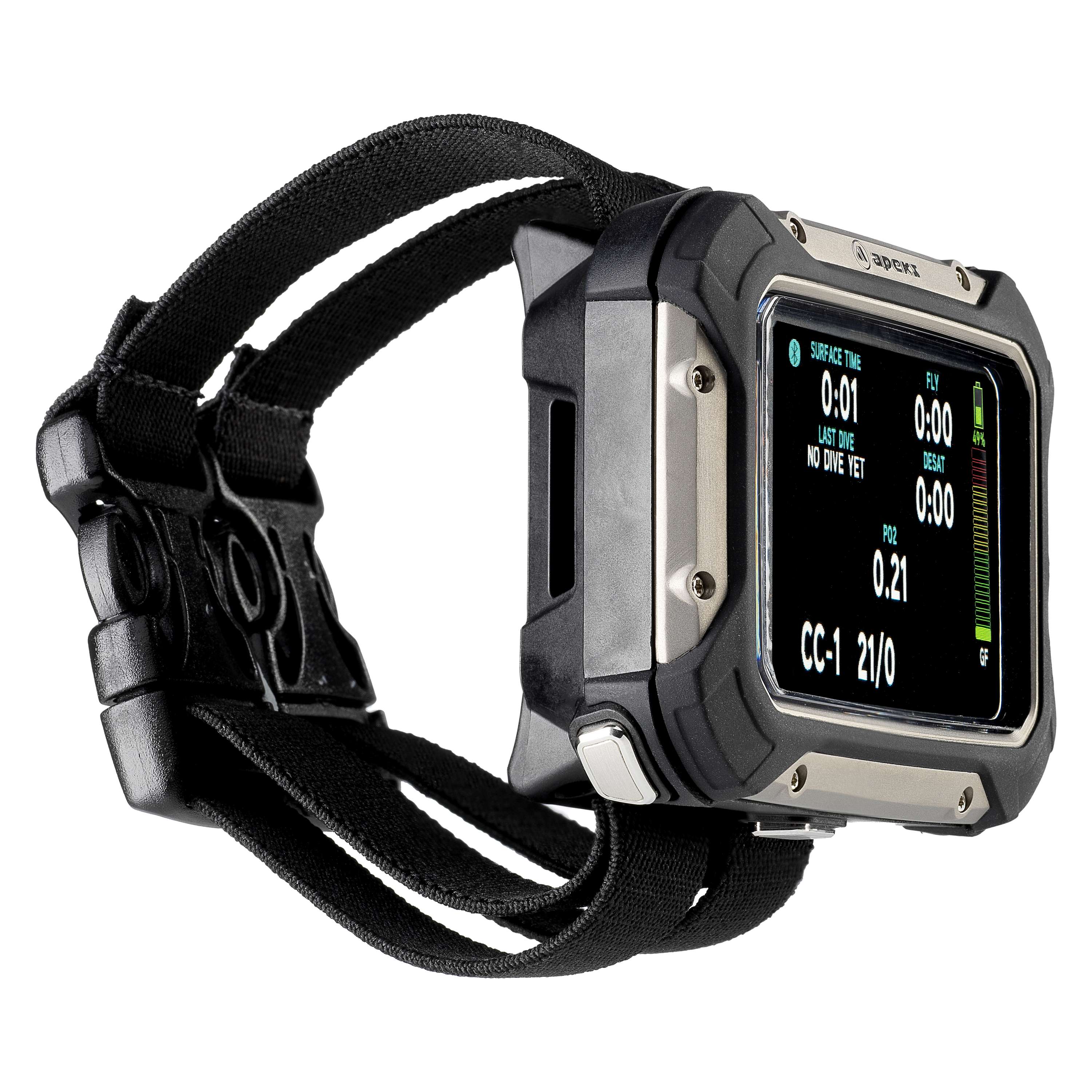 Apeks DSX Dive Computer w/ O2 Analyzer Black - Image 4