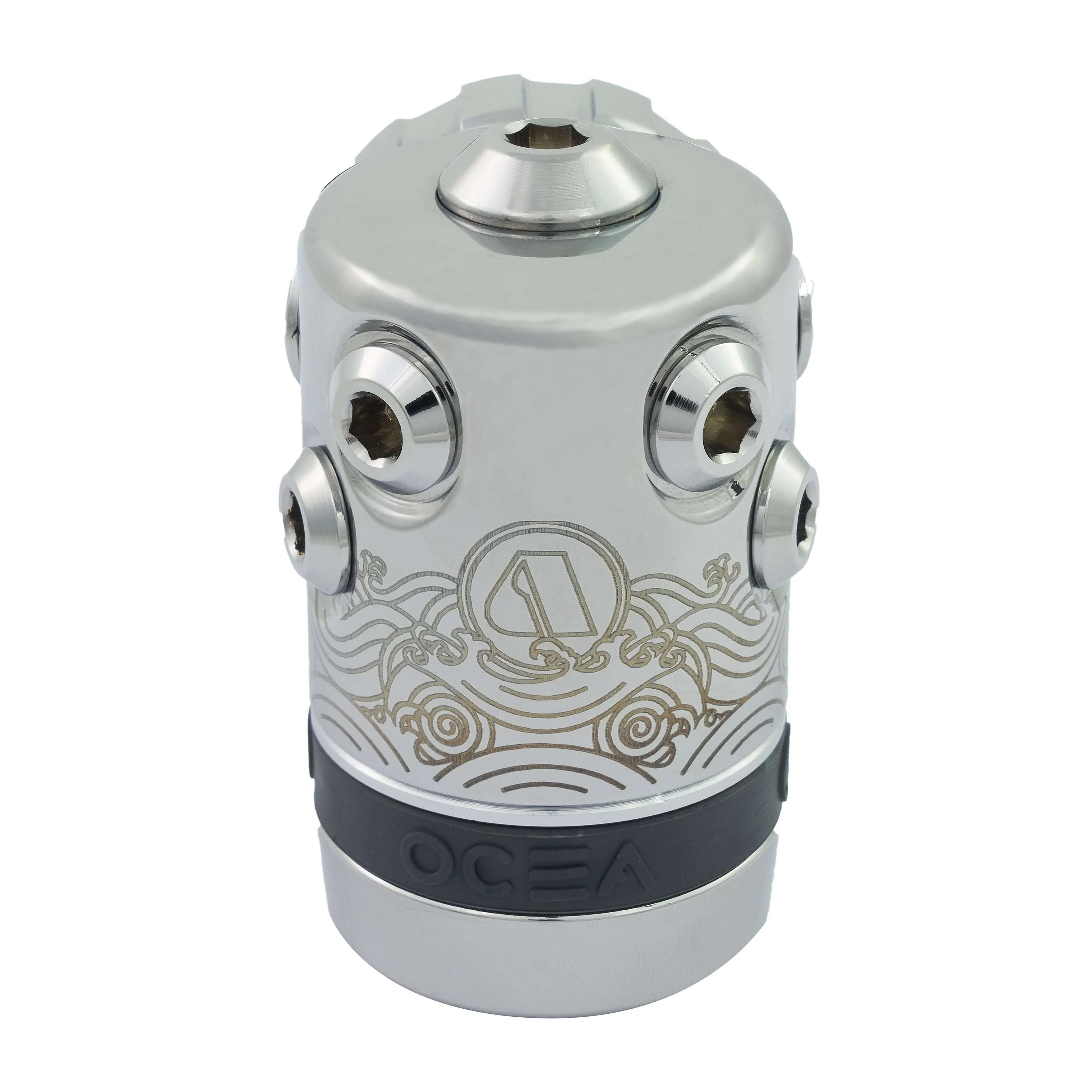 Apeks OCEA 1st Stage DIN Dive Regulator (Grey) Black