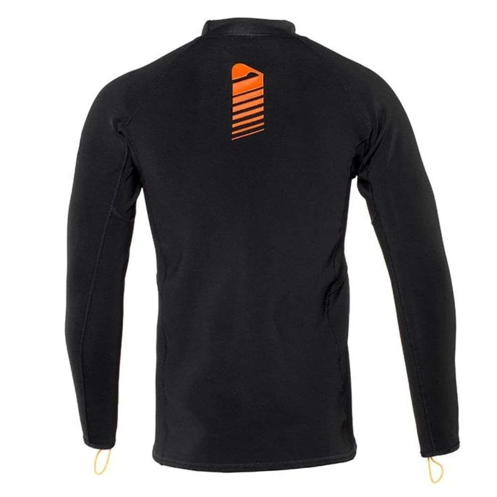 Apeks Thermiq Men's Carbon Long Sleeve Dive Top - Image 2