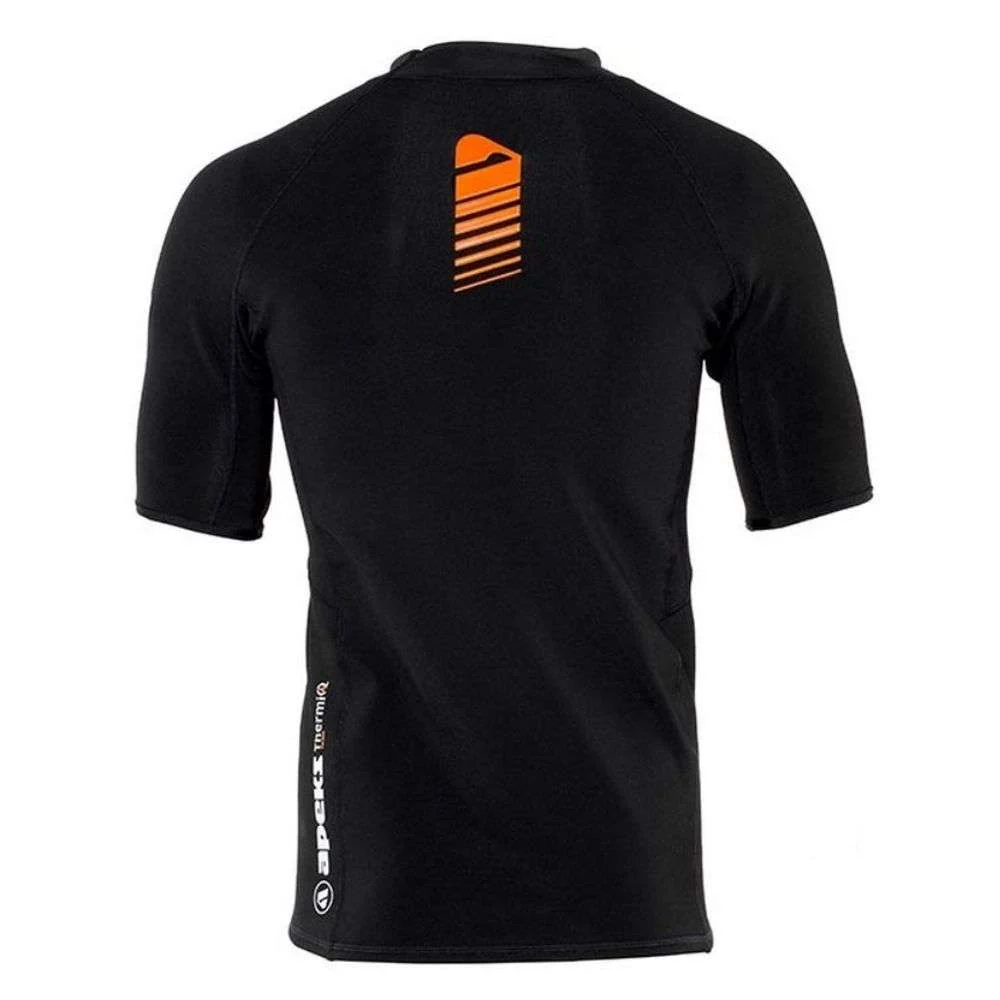 Apeks Thermiq Men's Carbon Short Sleeve Dive Top - Image 2