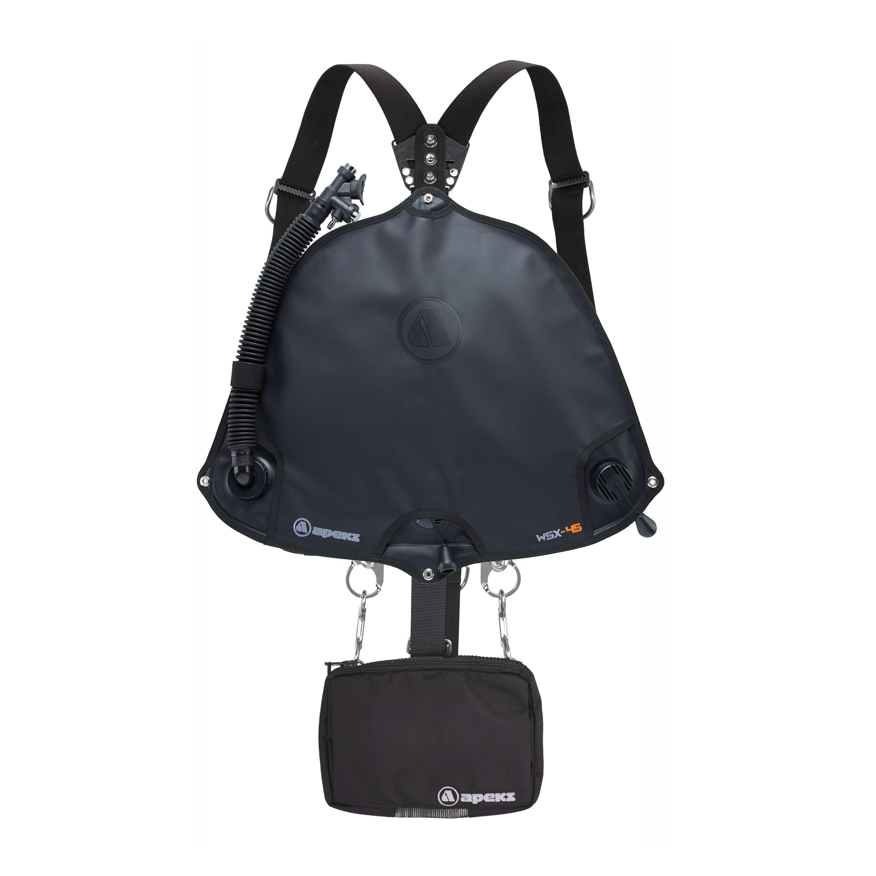 Apeks WSX-45 Complete BCD Sidemount System Black/Grey