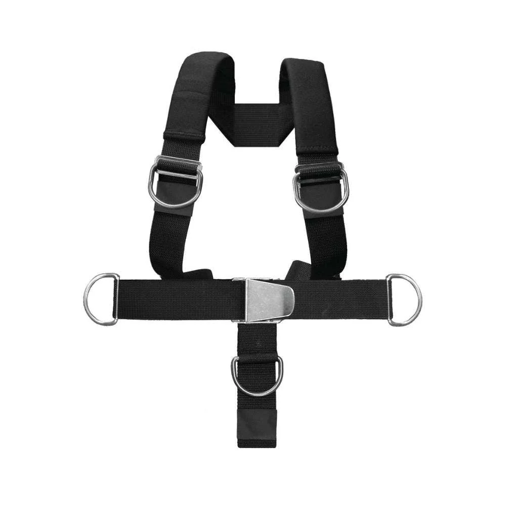 Apeks WTX Deluxe Webbed Harness Black/Grey