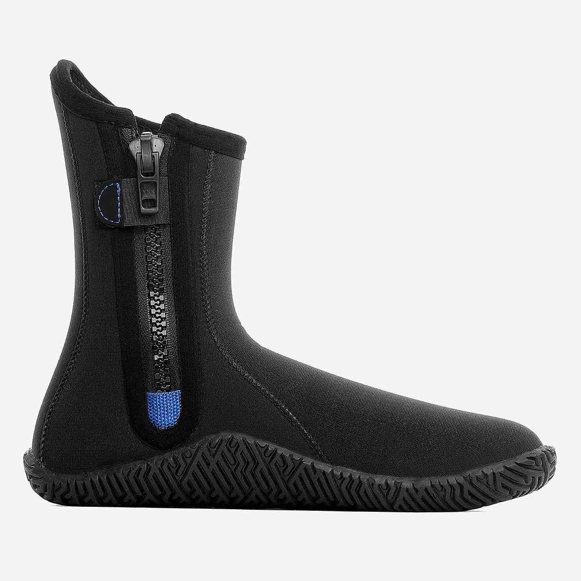 Aqualung 3mm Echozip Dive Boot Black / Blue - Image 3