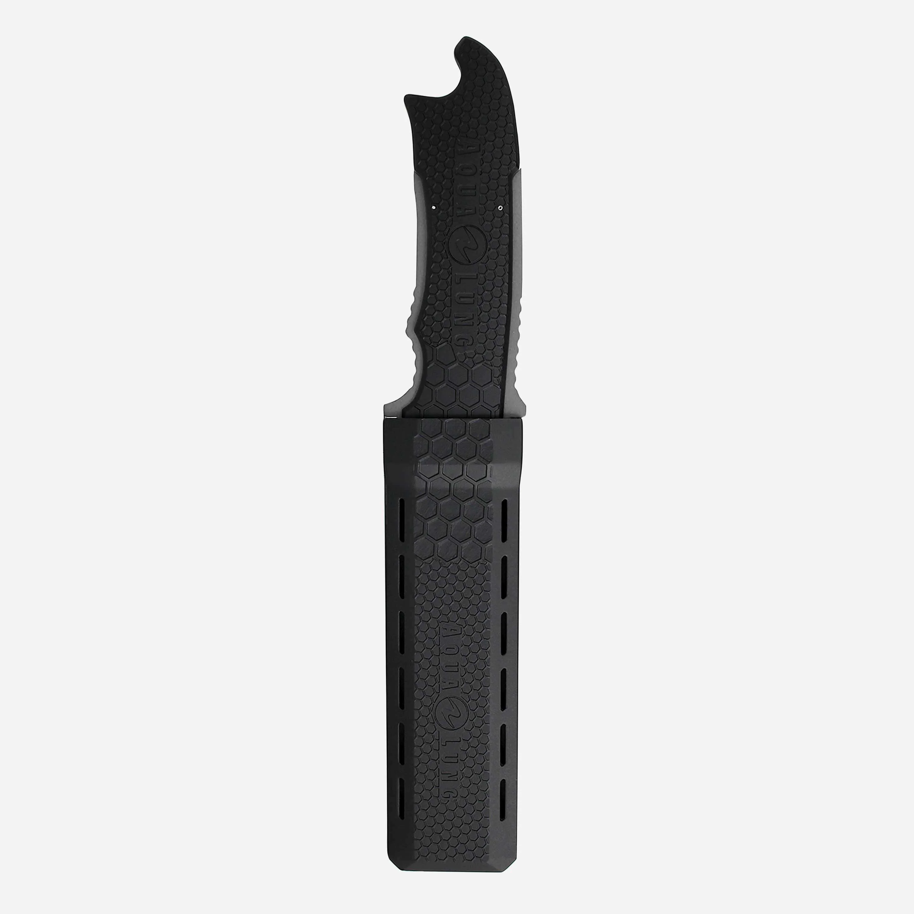 Aqualung Big Squeeze Knife Blunt SS Black/Dark Grey - Image 2