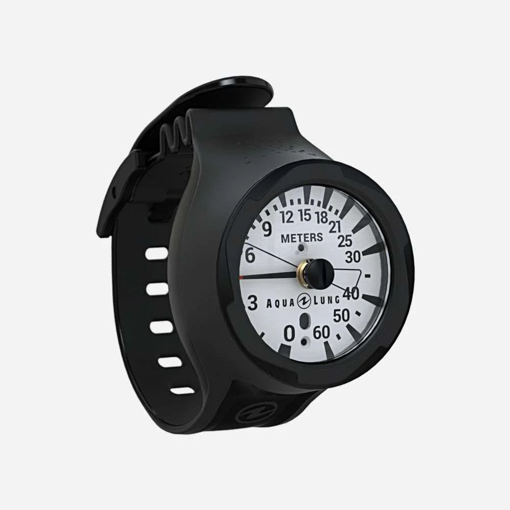 Aqualung Depth Gauge Wrist 200' Black/Black - Image 3