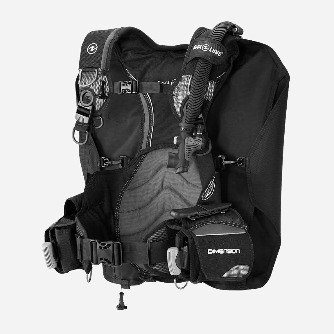 Aqualung Dimension BCD Black/Charcoal - Image 2
