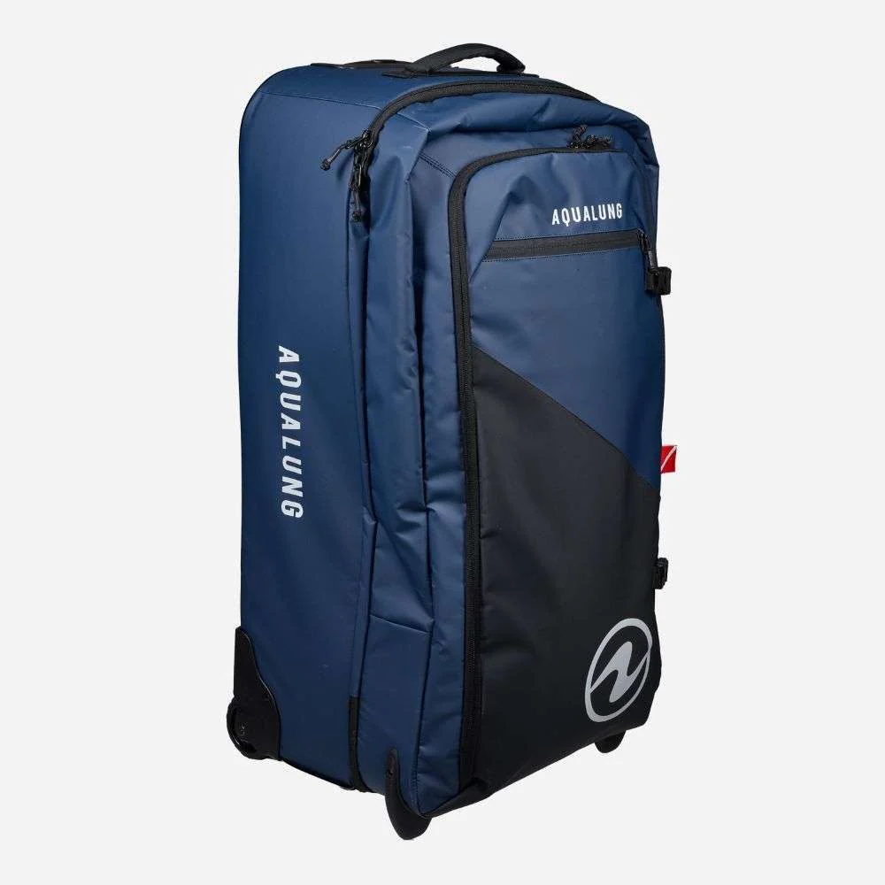 Aqualung Explorer 120L Dive Bag Wheeled Telescopic Handle Navy Blue - Image 3