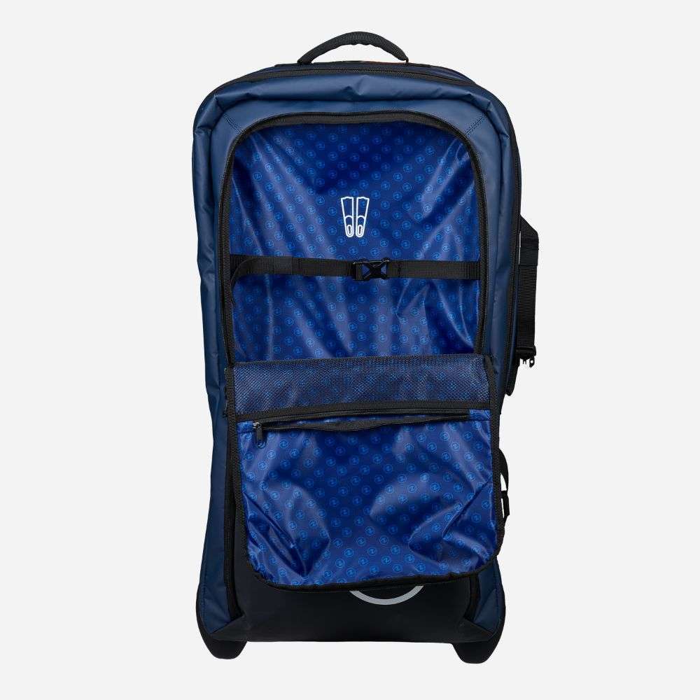 Aqualung Explorer 120L Dive Bag Wheeled Telescopic Handle Navy Blue - Image 5