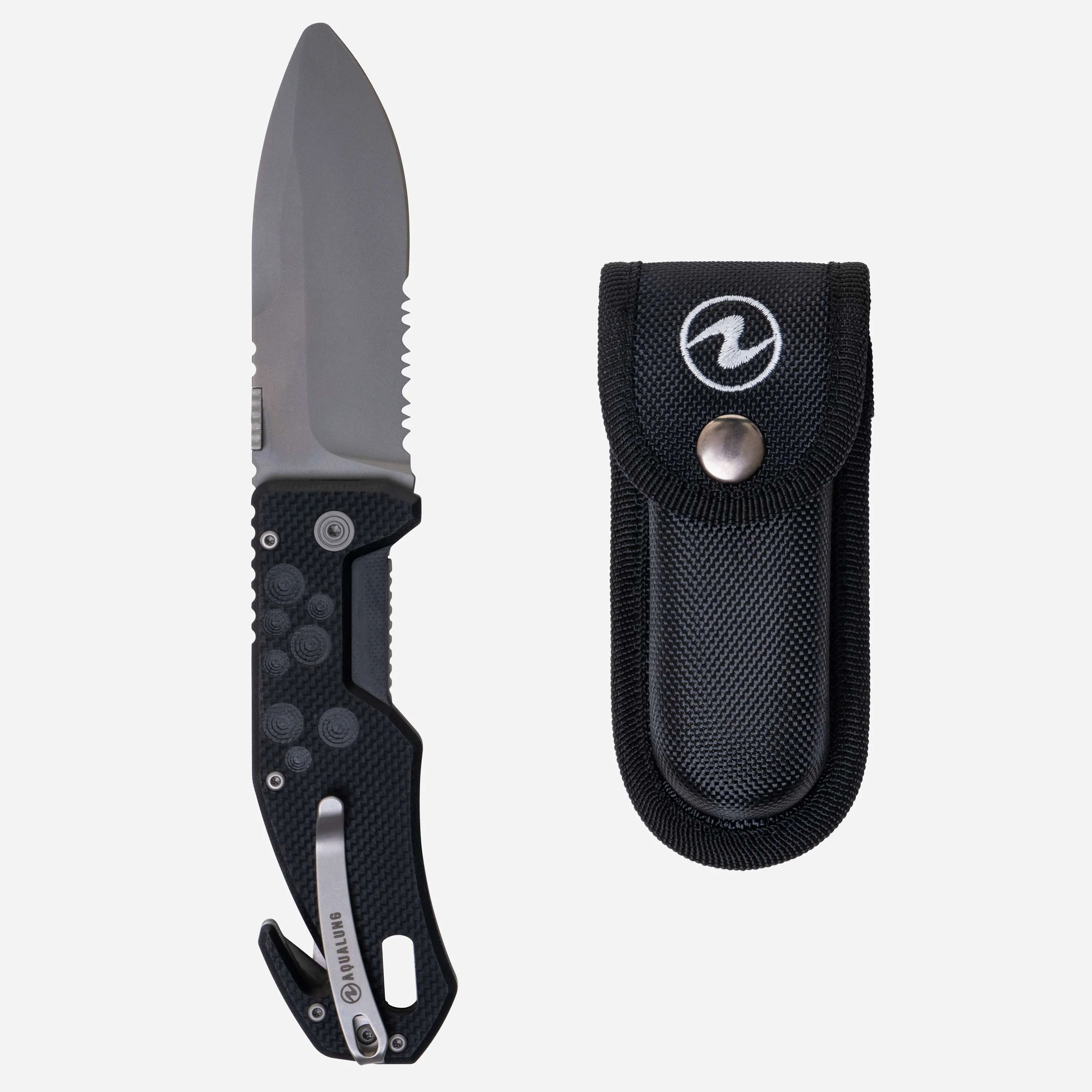 Aqualung Folding Knife Blunt Black - Image 3