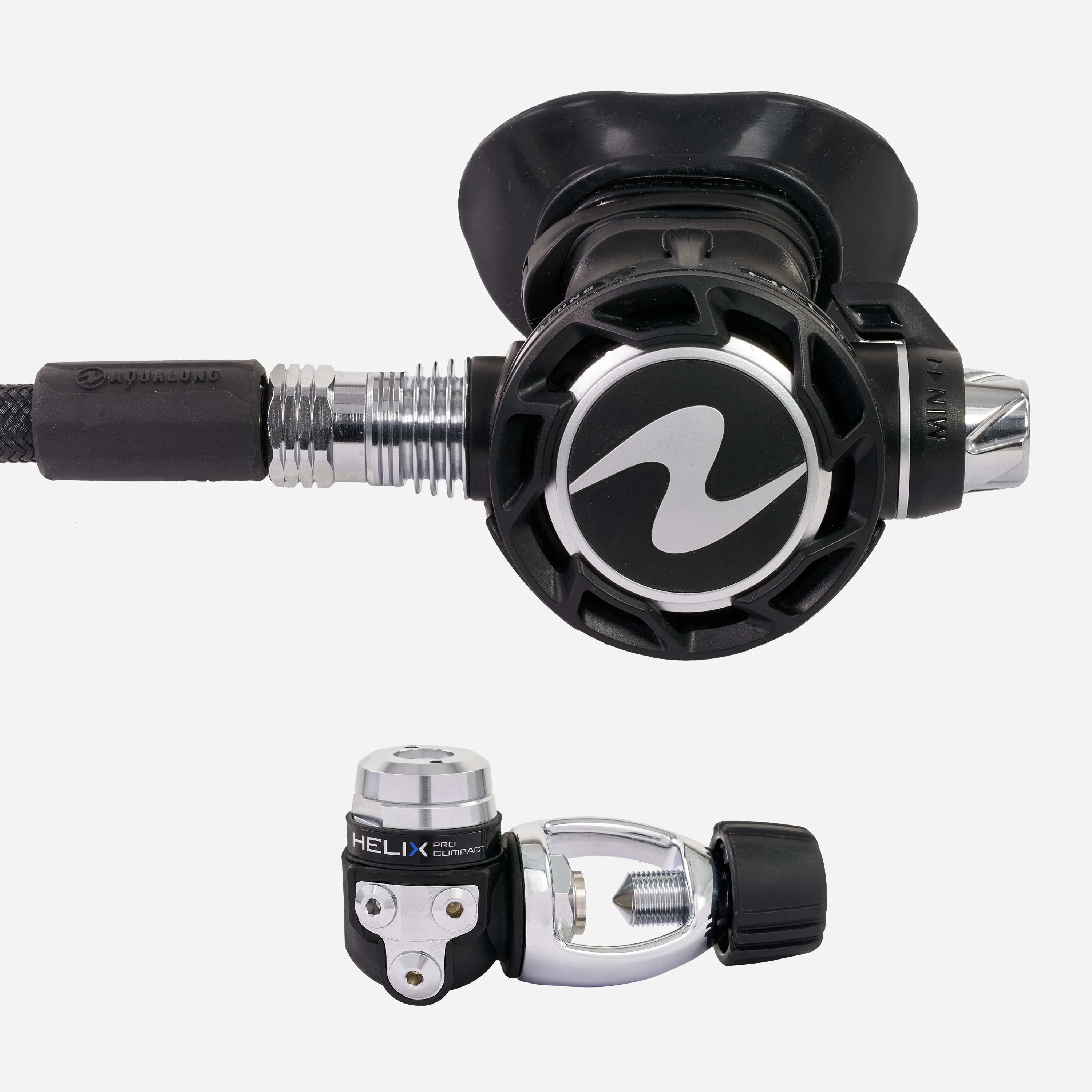Aqualung Helix Compact Pro Dive Regulator Black - Image 10