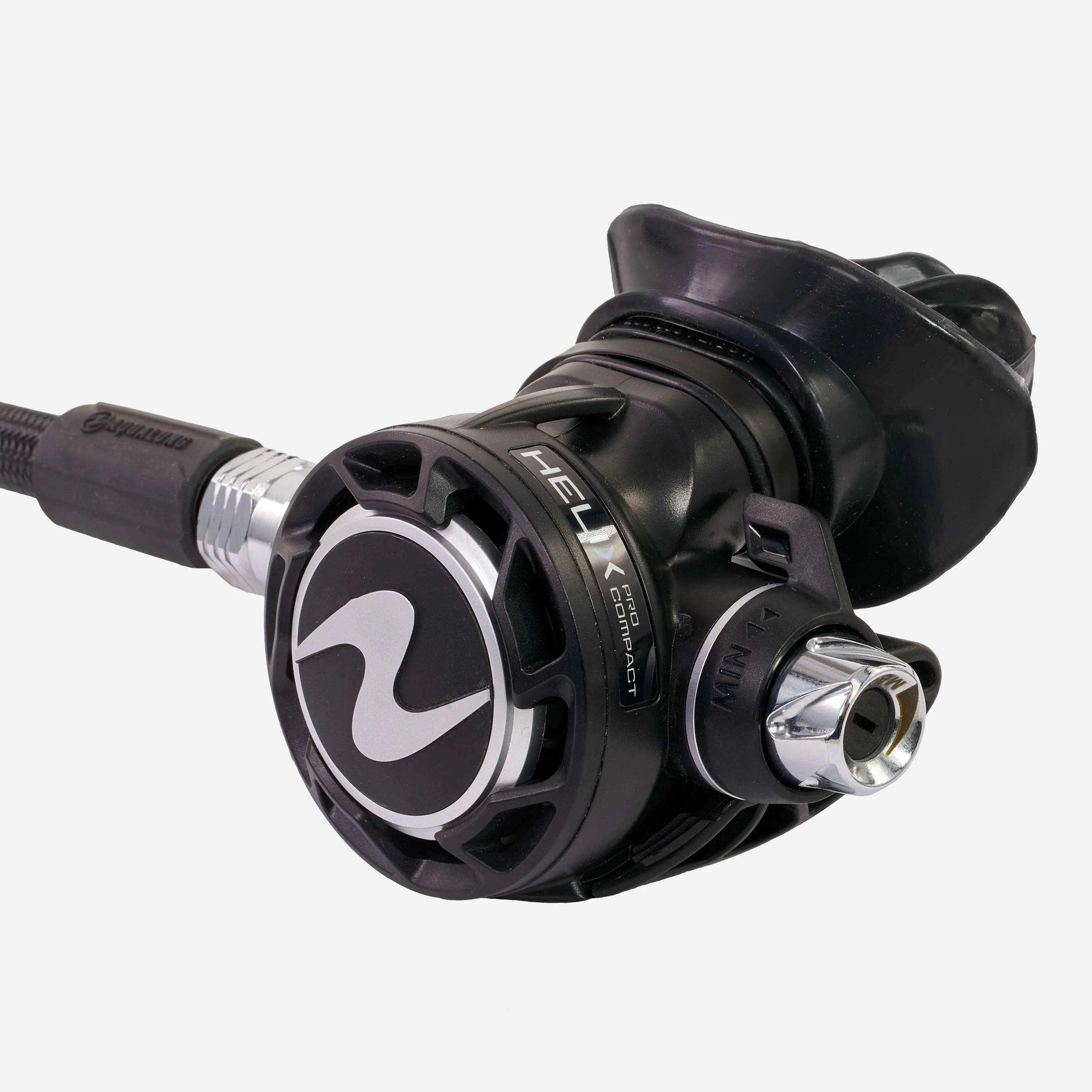 Aqualung Helix Compact Pro Dive Regulator Black - Image 8
