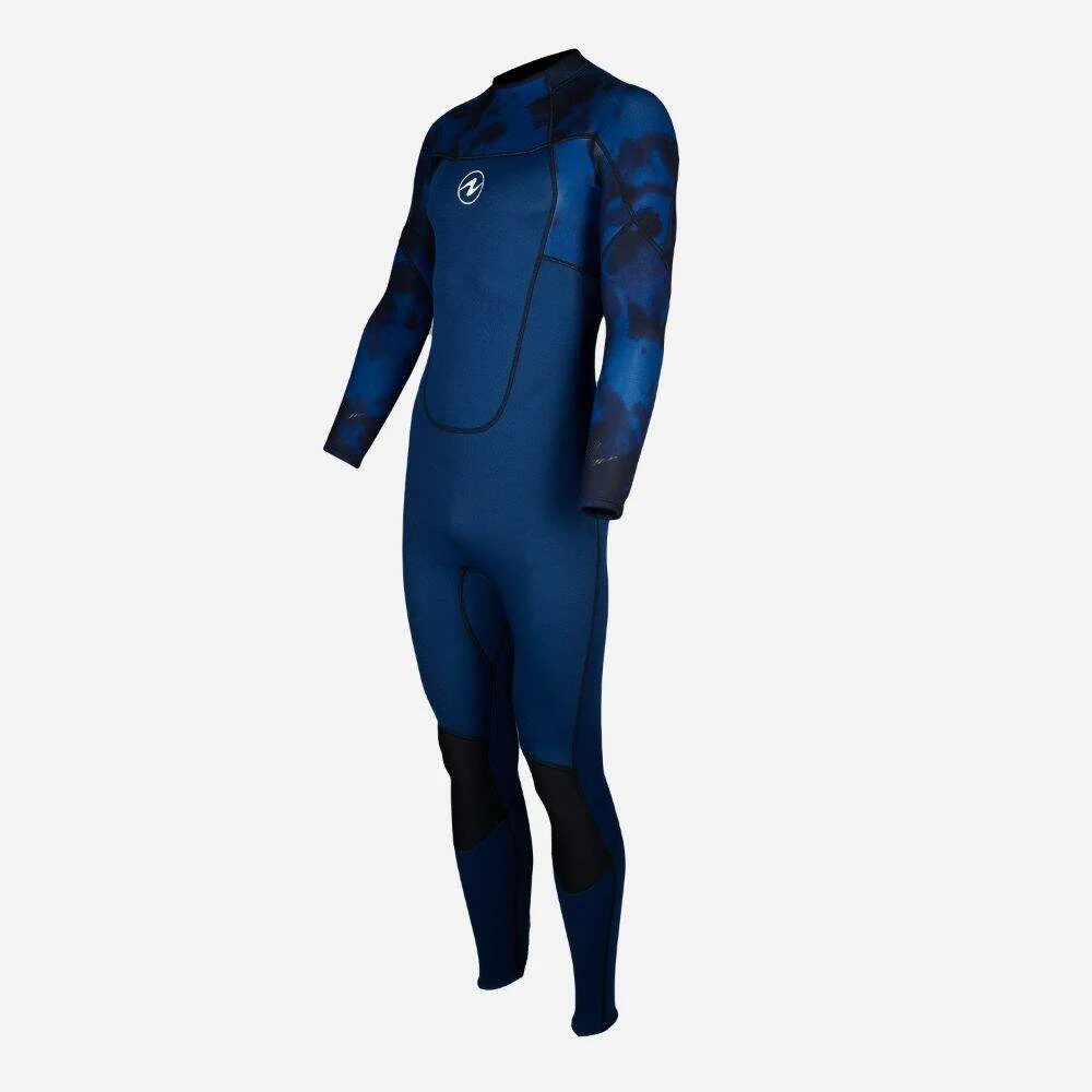 Aqualung Jumpsuit Hydroflex 3/2mm Man Navy Print Blue - Image 2