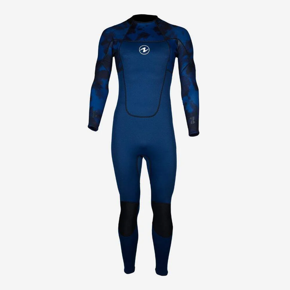 Aqualung Jumpsuit Hydroflex 3/2mm Man Navy Print Blue - Image 32