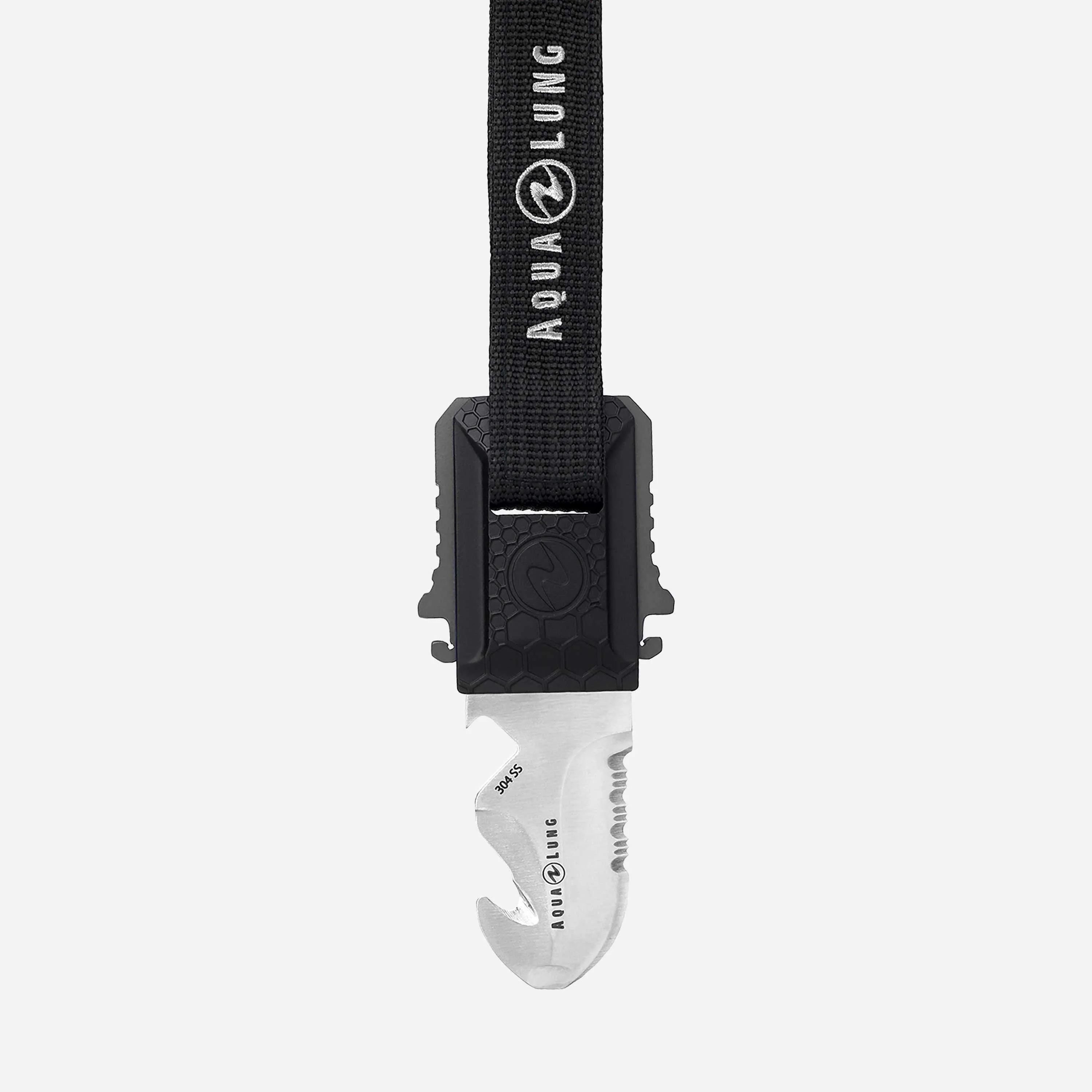 Aqualung Micro Squeeze Knife Blunt SS Black/Dark Grey