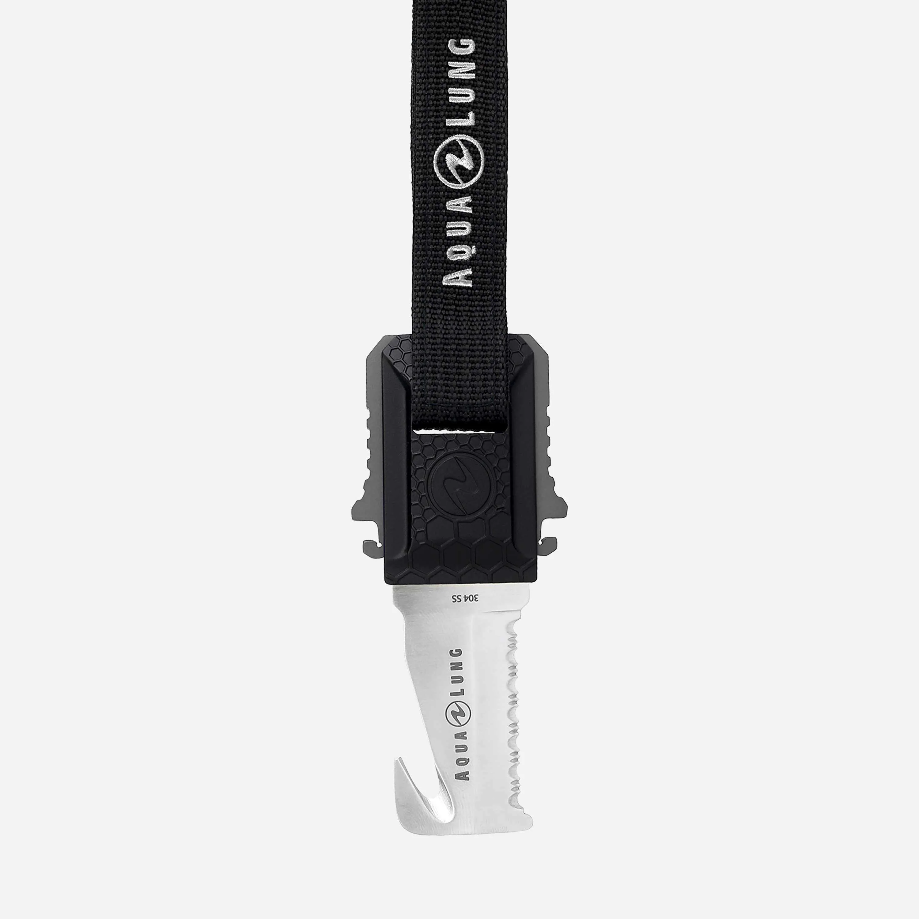 Aqualung Micro Squeeze Knife Sheeps Foot Black/Dark Grey Micro Squeeze