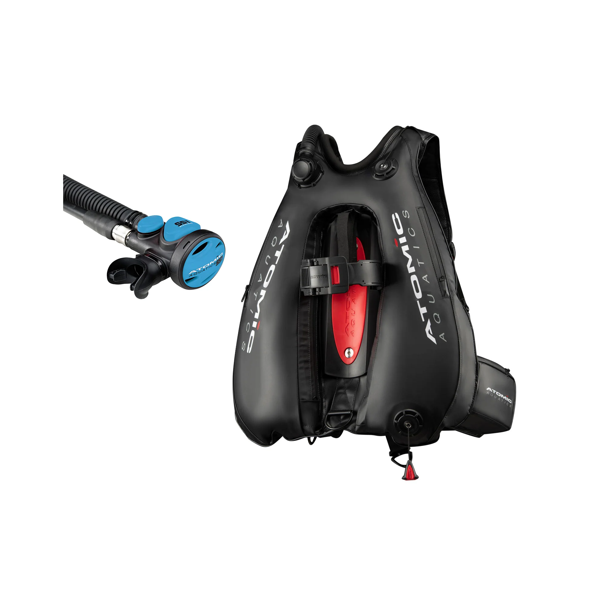 Atomic Aquatics BC2 BCD and SS1 Safe Second Inflator Diving Package - Image 15