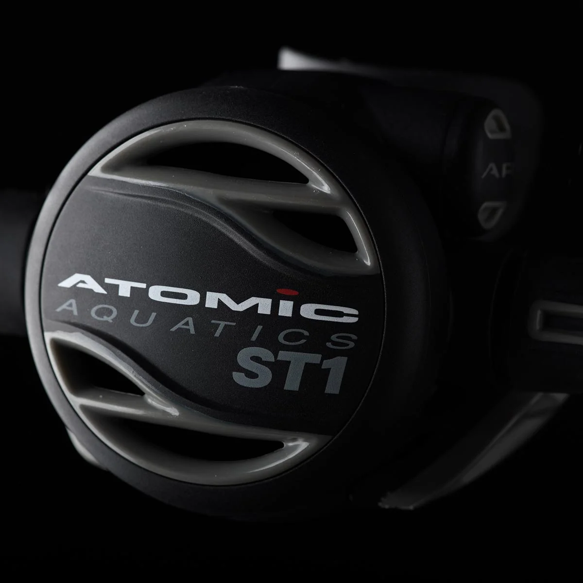 Atomic Aquatics ST1 Second Stage only, 32" hose, Gray - Image 3