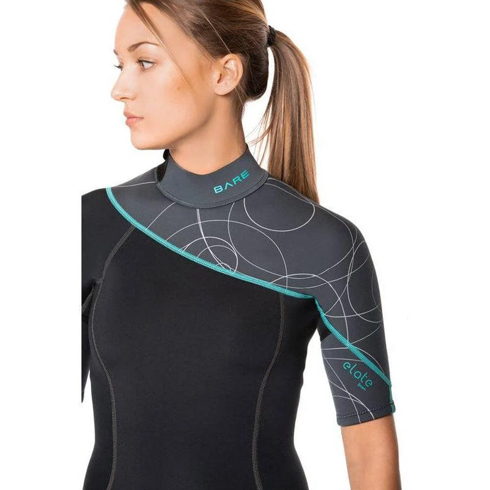 Bare 2 MM Elate Shorty Womens Scuba Diving Wetsuit - Image 4