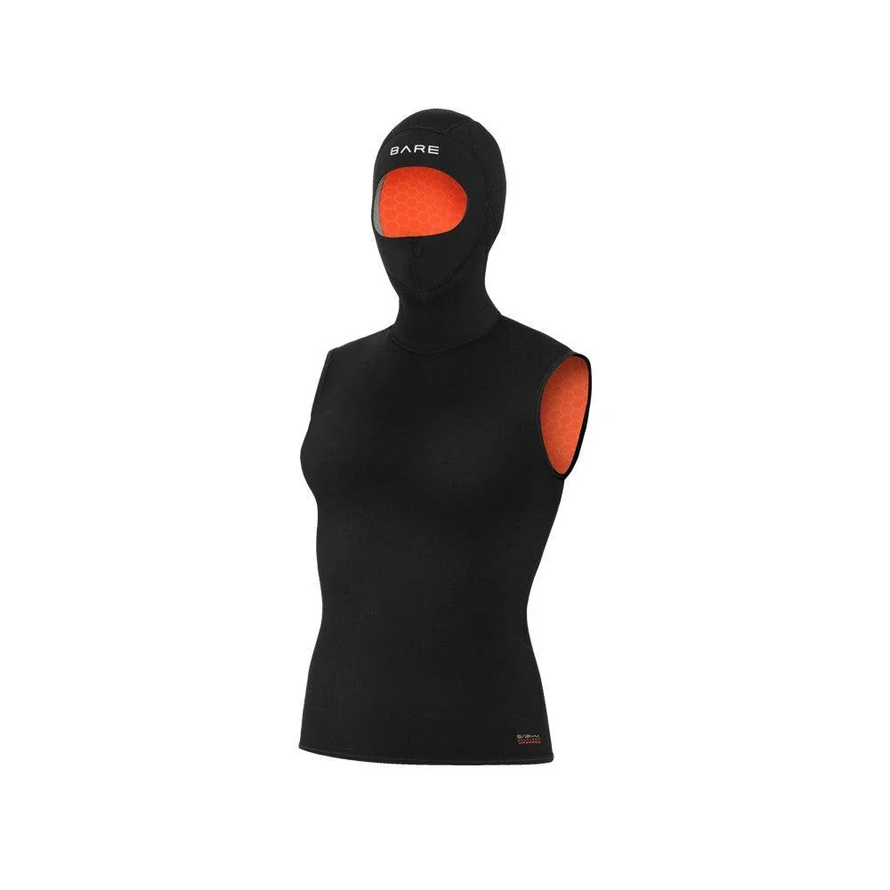 Bare 7/3mm Womens Ultrawarmth Hooded Vest