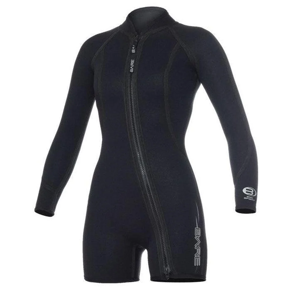 Bare 7mm Sport Womens Step-In Jacket Shorty Scuba Diving Wetsuit