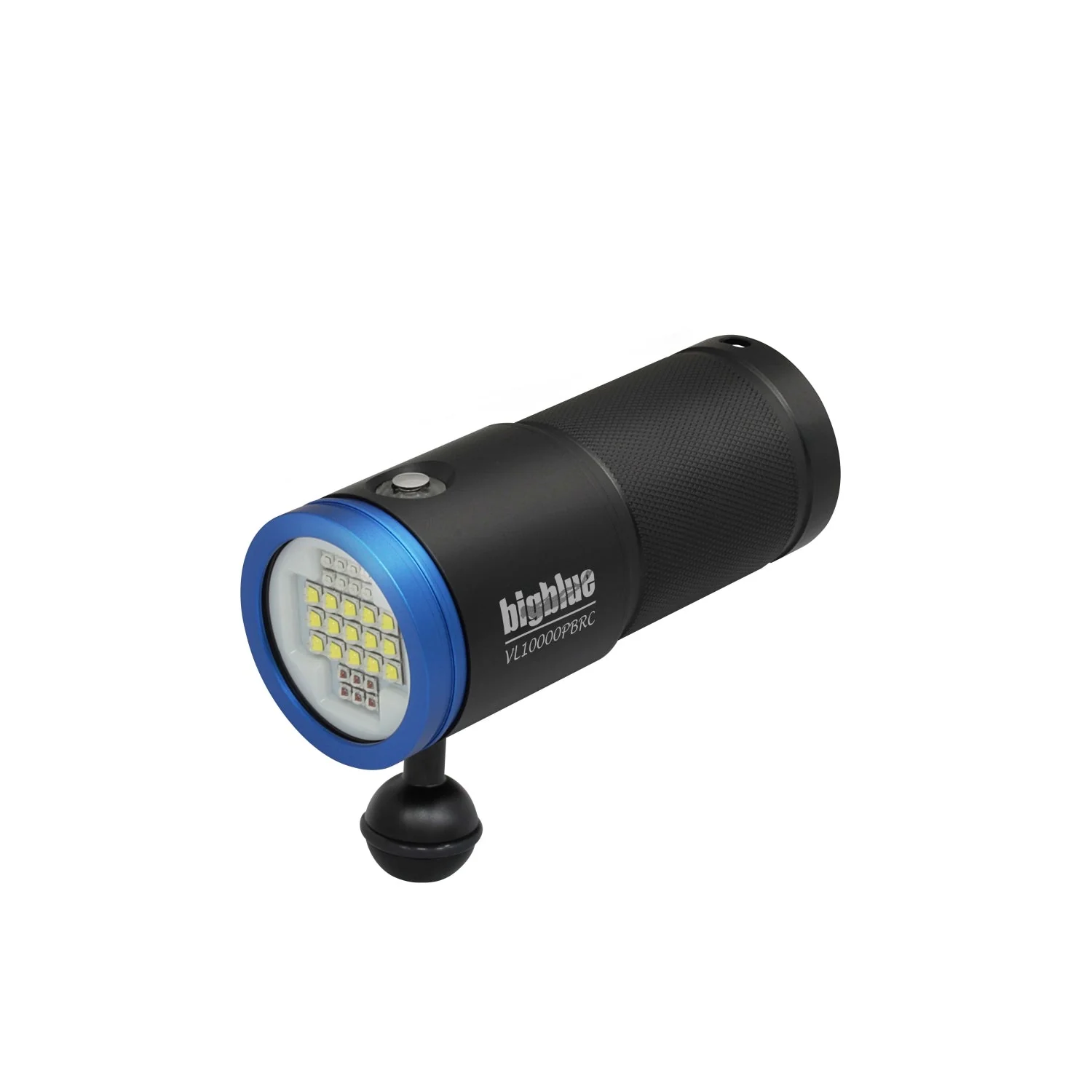 BigBlue 10,000 Lumen Video Light with Blue Mode RC-Ready - Black (Dive Light NOT Included)