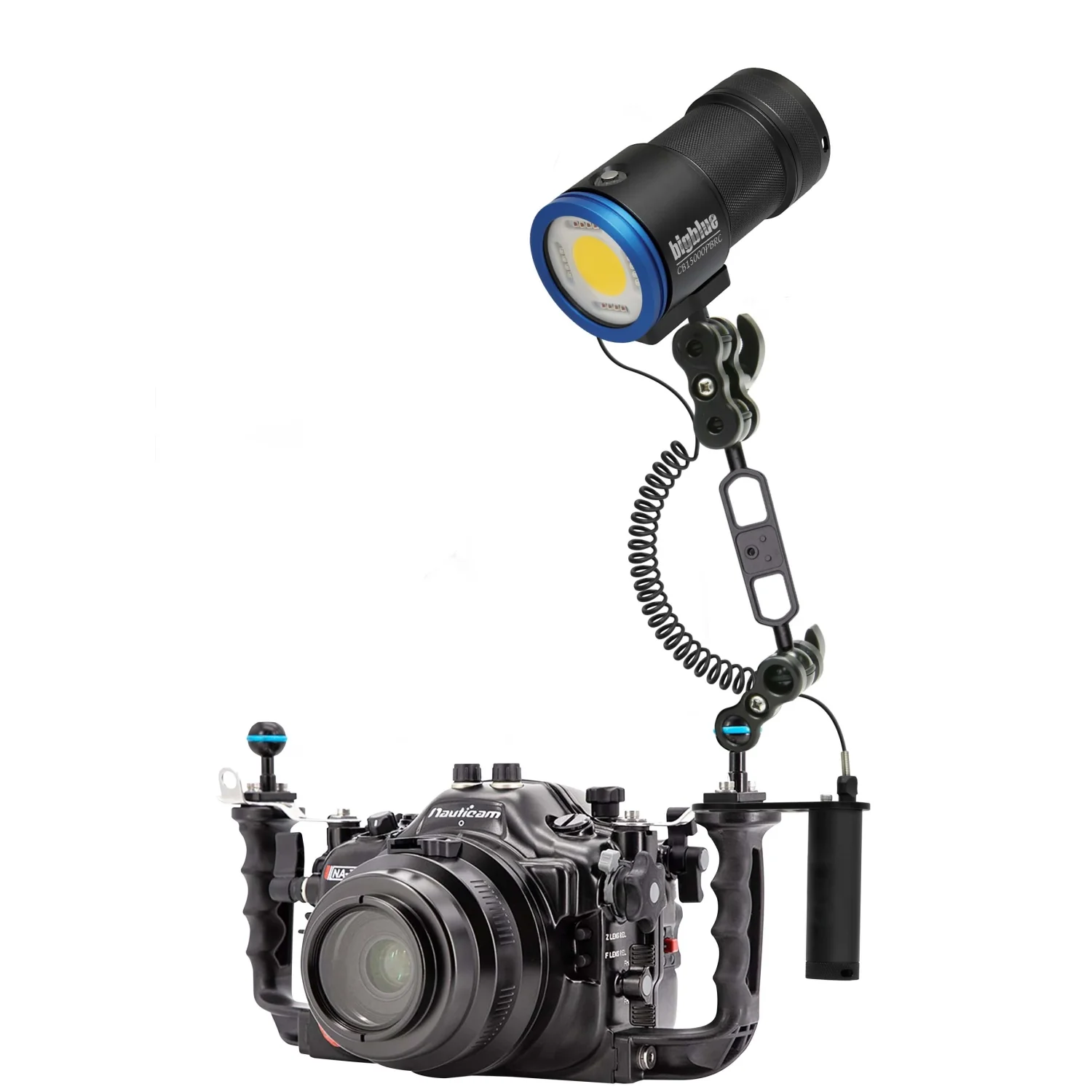 BigBlue 16,500 Lumen Video Light Plus Remote Control, Warm White w/ Red and Blue Modes - Image 5