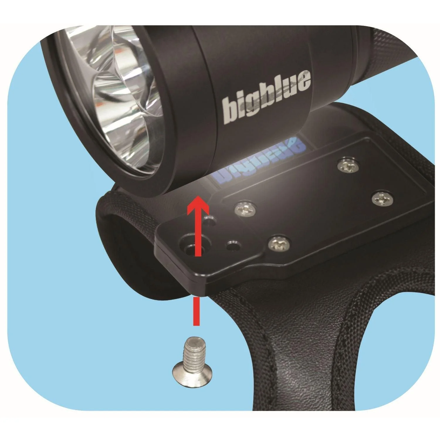 BigBlue 2600 Lumen Narrow Beam Technical Light - Glossy Pink - Image 4