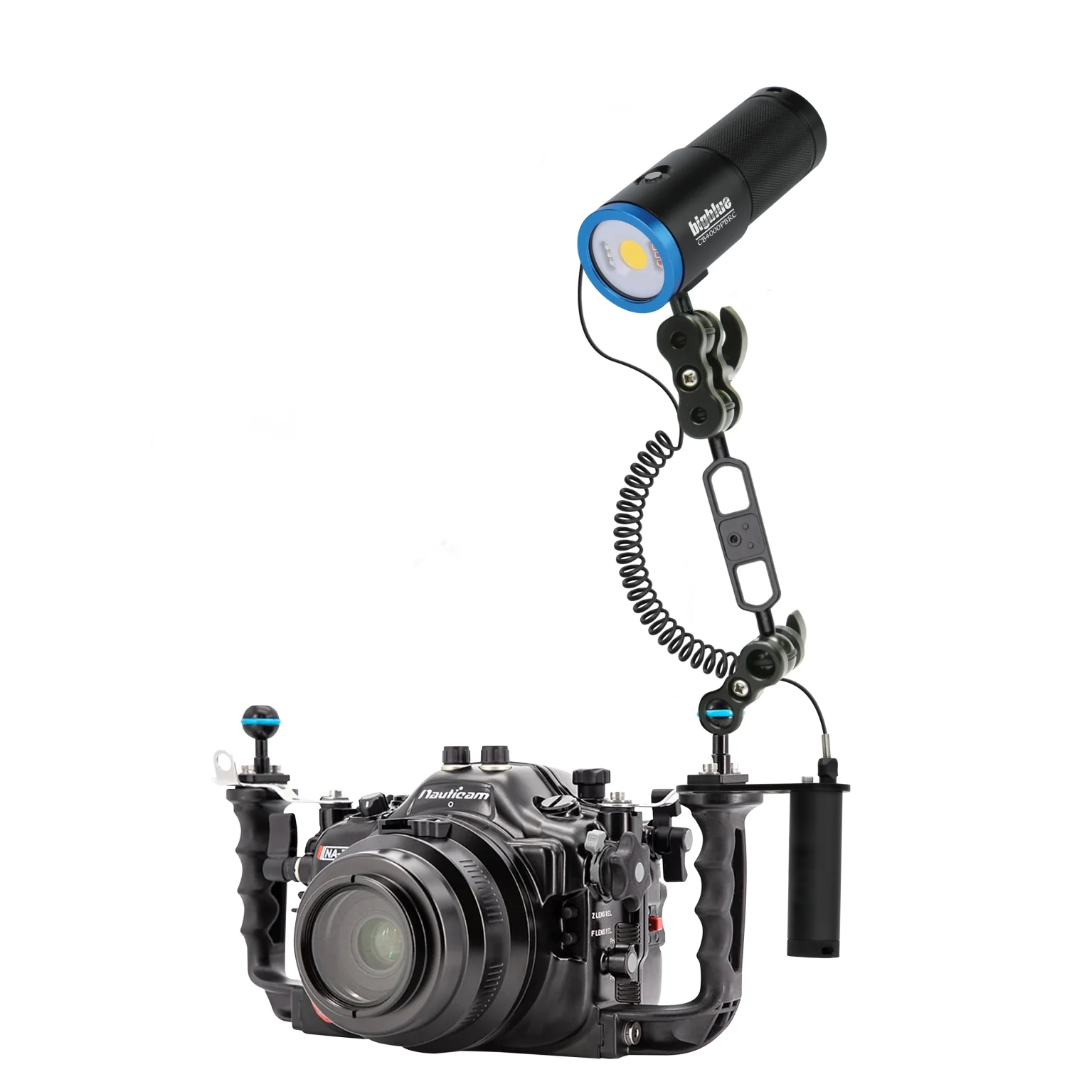 BigBlue 4,000 Lumen Video Light RC-Ready, Warm White w/ Red and Blue Modes - Image 2