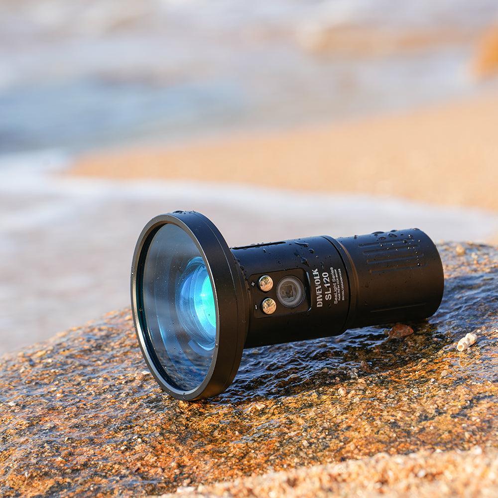 Blue Light Filter for SL50 & SL120 Underwater Video Light - Image 2