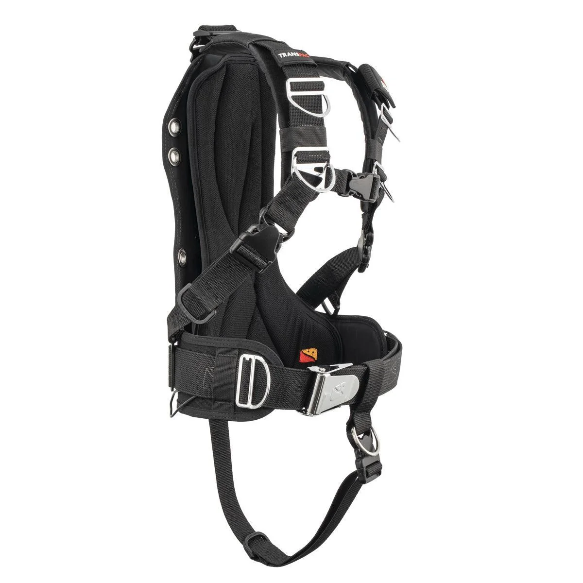 Dive Rite TransPac Harness Nylon Backplate Compatible With Wings - Image 2