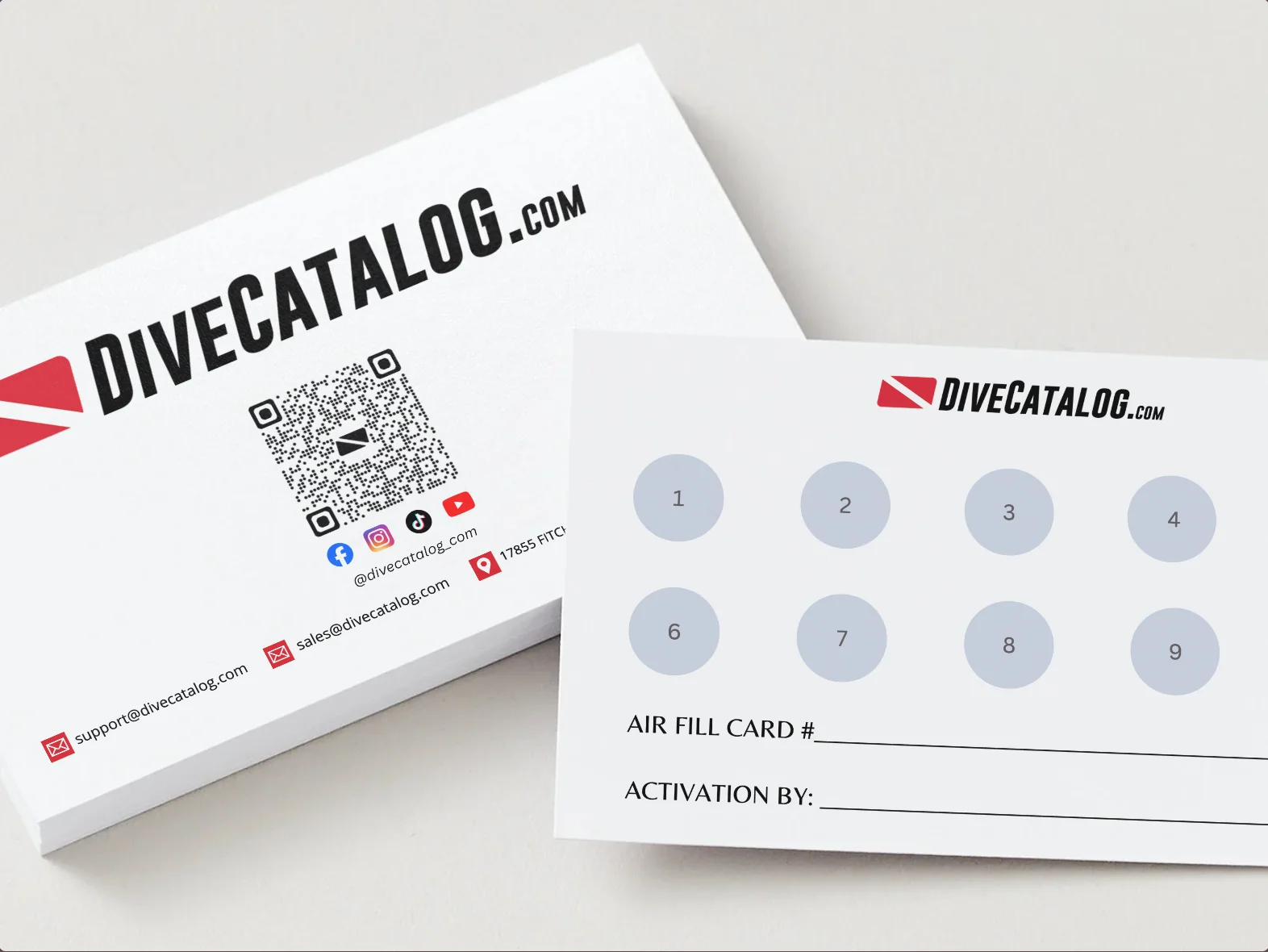 DiveCatalog.com Air Fill Card - Image 4