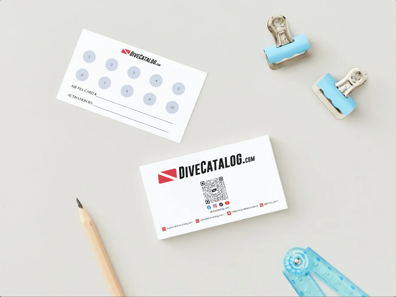 DiveCatalog.com Air Fill Card - Image 7