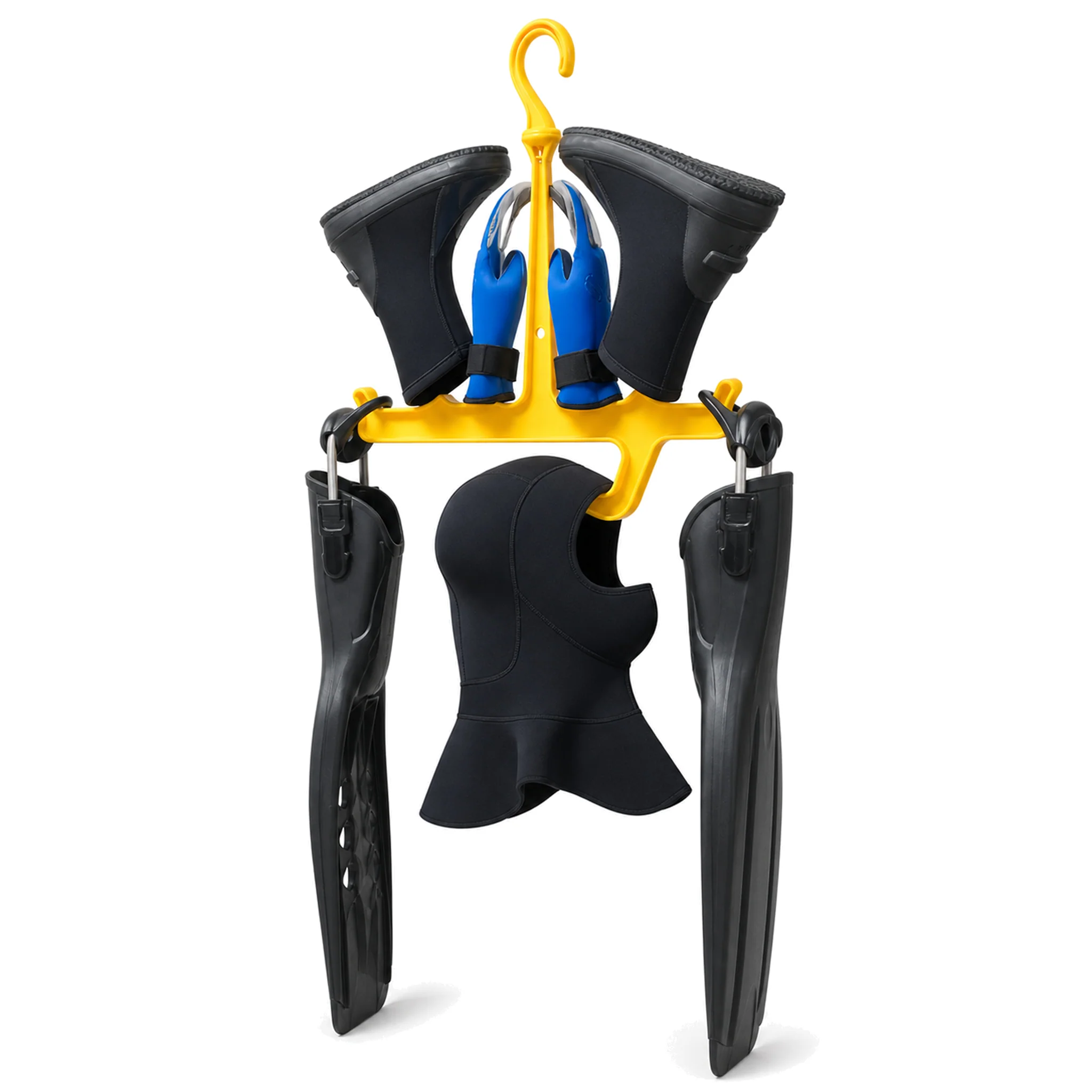 DiveCatalog.com Quick Dry Multi Accessory Dive Gear Hanger for Boots, Gloves, Hood - Image 2
