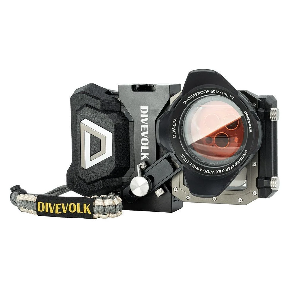 DiveVolk 0.6X Wide Angle Wet Lens for Underwater Housings – M67 Thread Mount - Image 4
