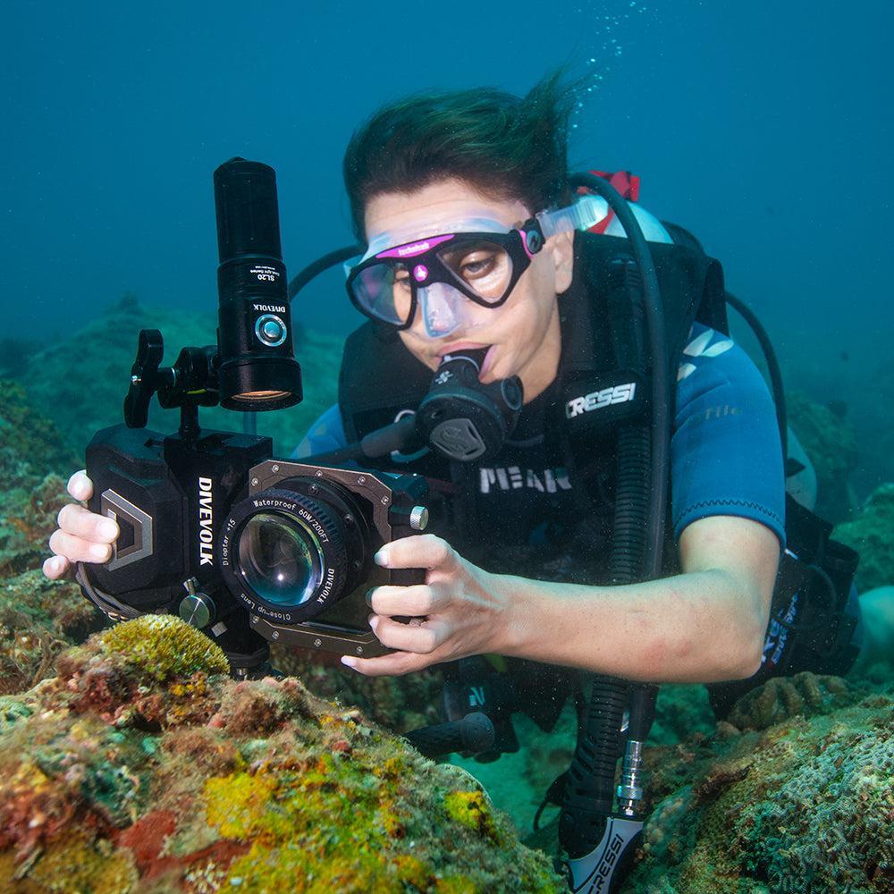 DiveVolk Dive Light 2000 Lumen SL20 – High-Power Underwater Video Lighting for Scuba and Photography - Image 7