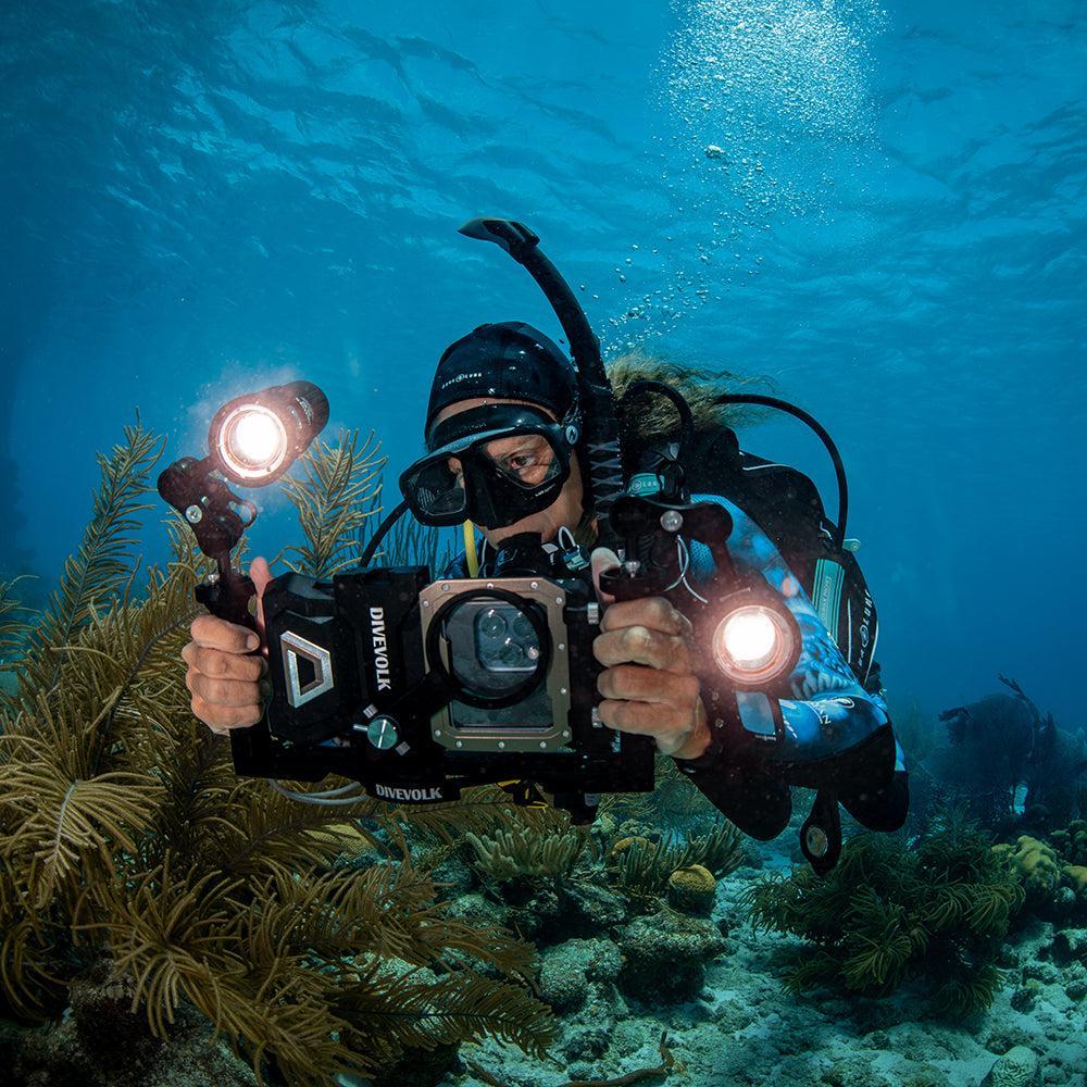 DiveVolk SeaTouch 4 Max Underwater Housing Deep Dive Kit - Image 4