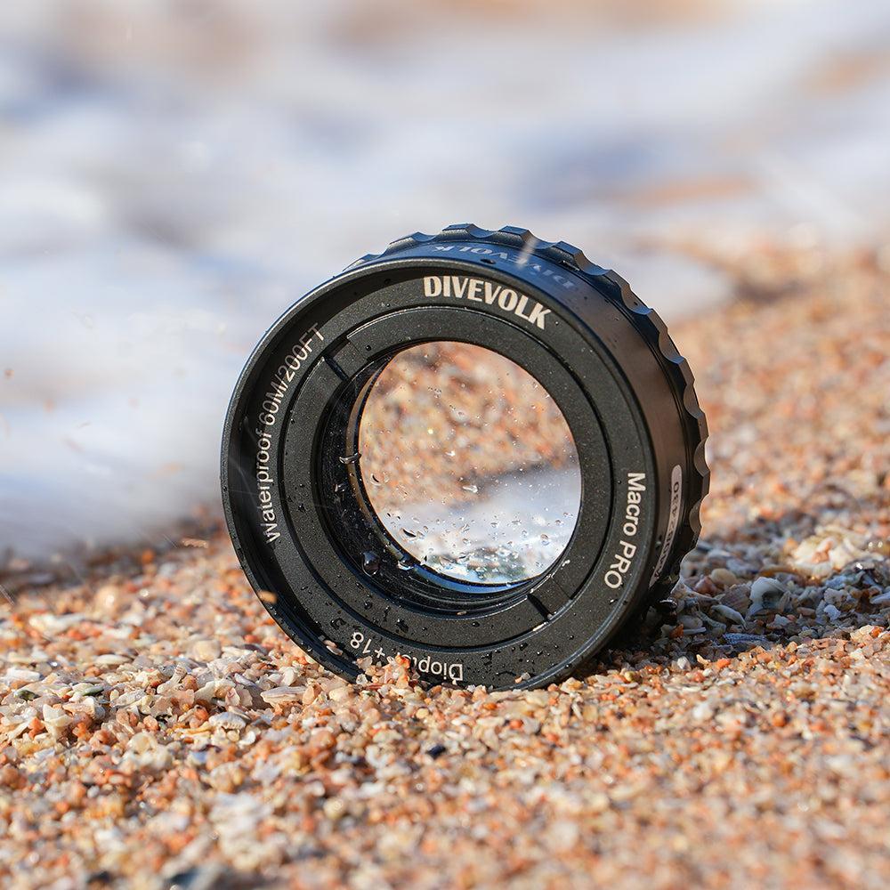 DiveVolk SeaTouch 4 Max Underwater Housing Macro Snoot Kit - Image 6
