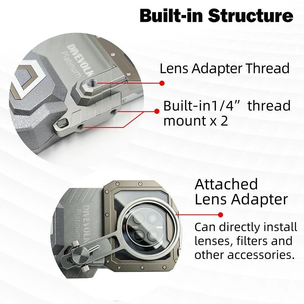 DiveVolk SeaTouch 4 Max Underwater Smartphone Housing - Image 9