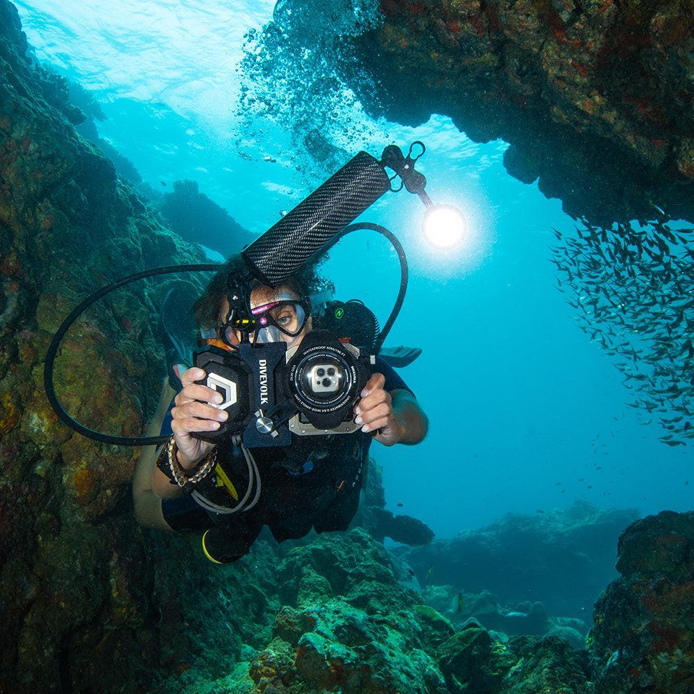 DiveVolk SL120 Video Light 12000 lumens for Underwater Photography and Video - Image 10