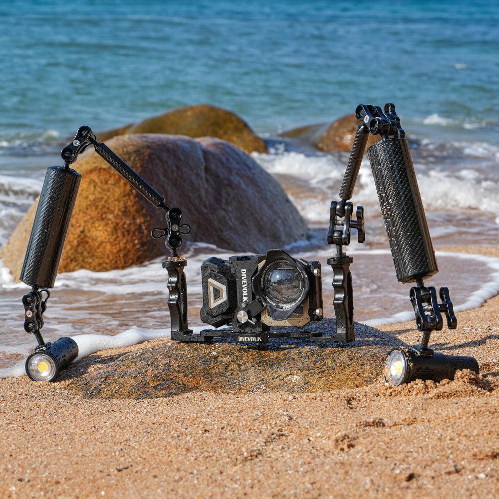 DiveVolk SL120 Video Light 12000 lumens for Underwater Photography and Video - Image 2