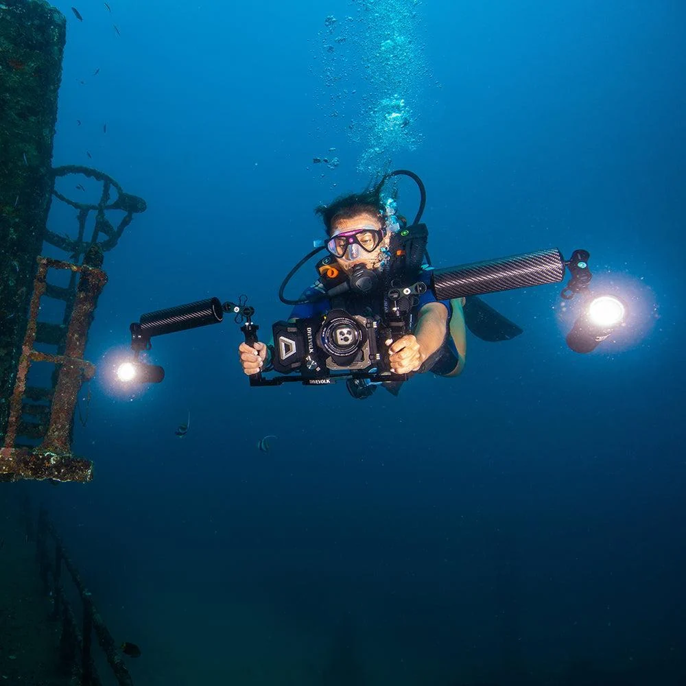 DiveVolk SL120 Video Light 12000 lumens for Underwater Photography and Video - Image 4