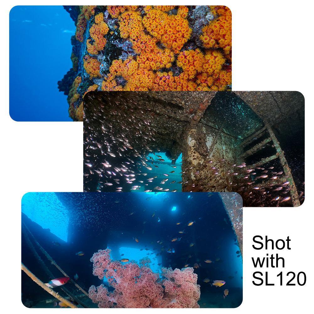 DiveVolk SL120 Video Light 12000 lumens for Underwater Photography and Video - Image 9