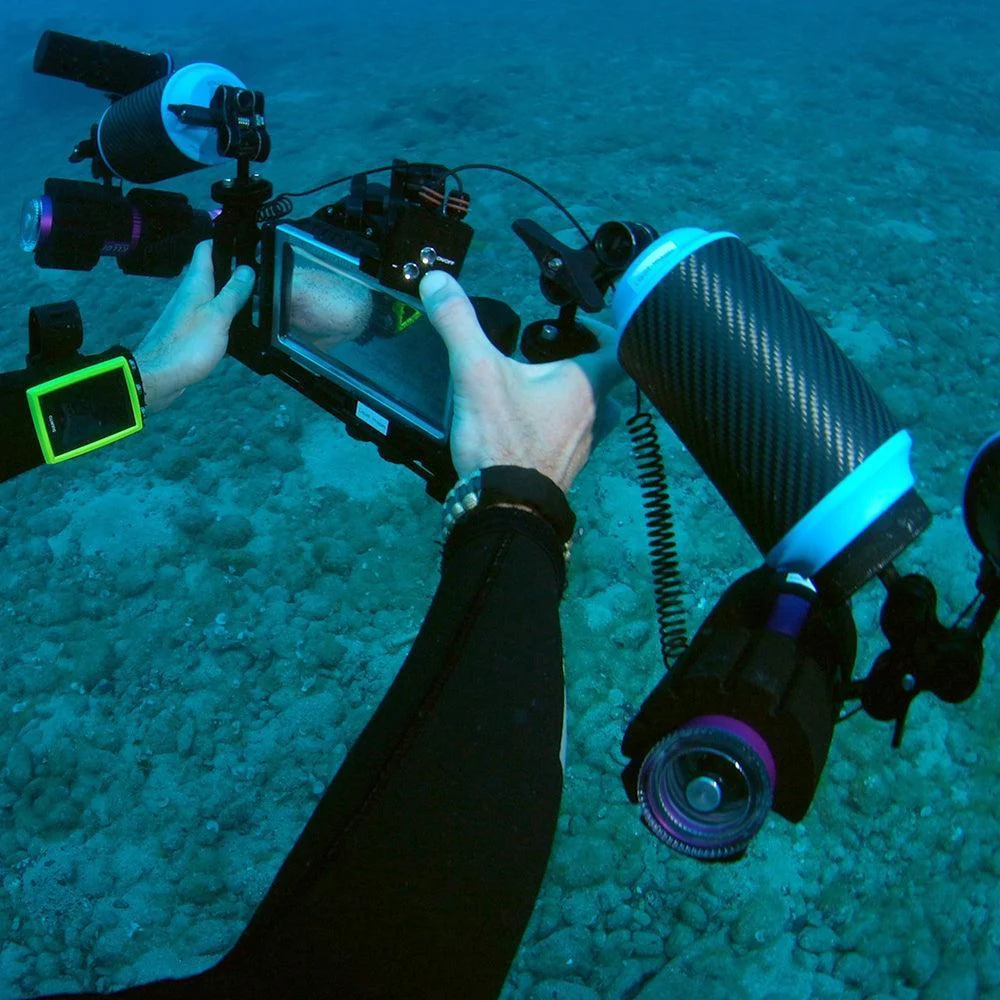 DiveVolk SL50/SL120 Underwater Video Light Remote Controller with Fiber Cable - Image 3