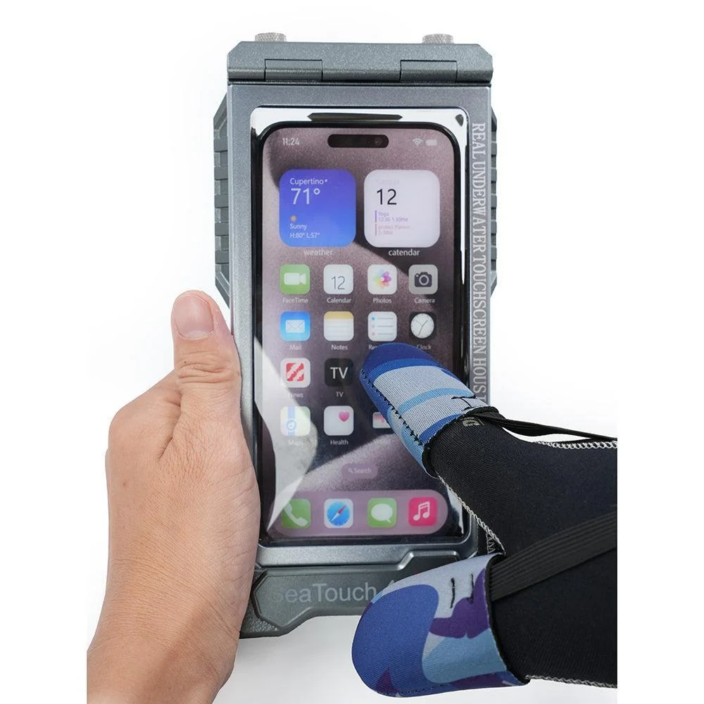 DiveVolk Underwater Touchscreen Finger Cot for Dry Suit Gloves Compatible with SeaTouch 4 Max Housing - Image 4