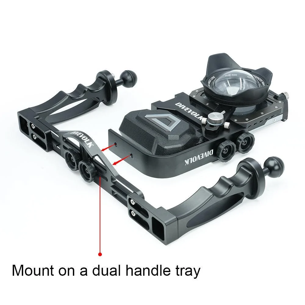DiveVolk Underwater L Bracket for Seatouch 4 Max – Vertical Horizontal Camera Mount for Content Creators - Image 2