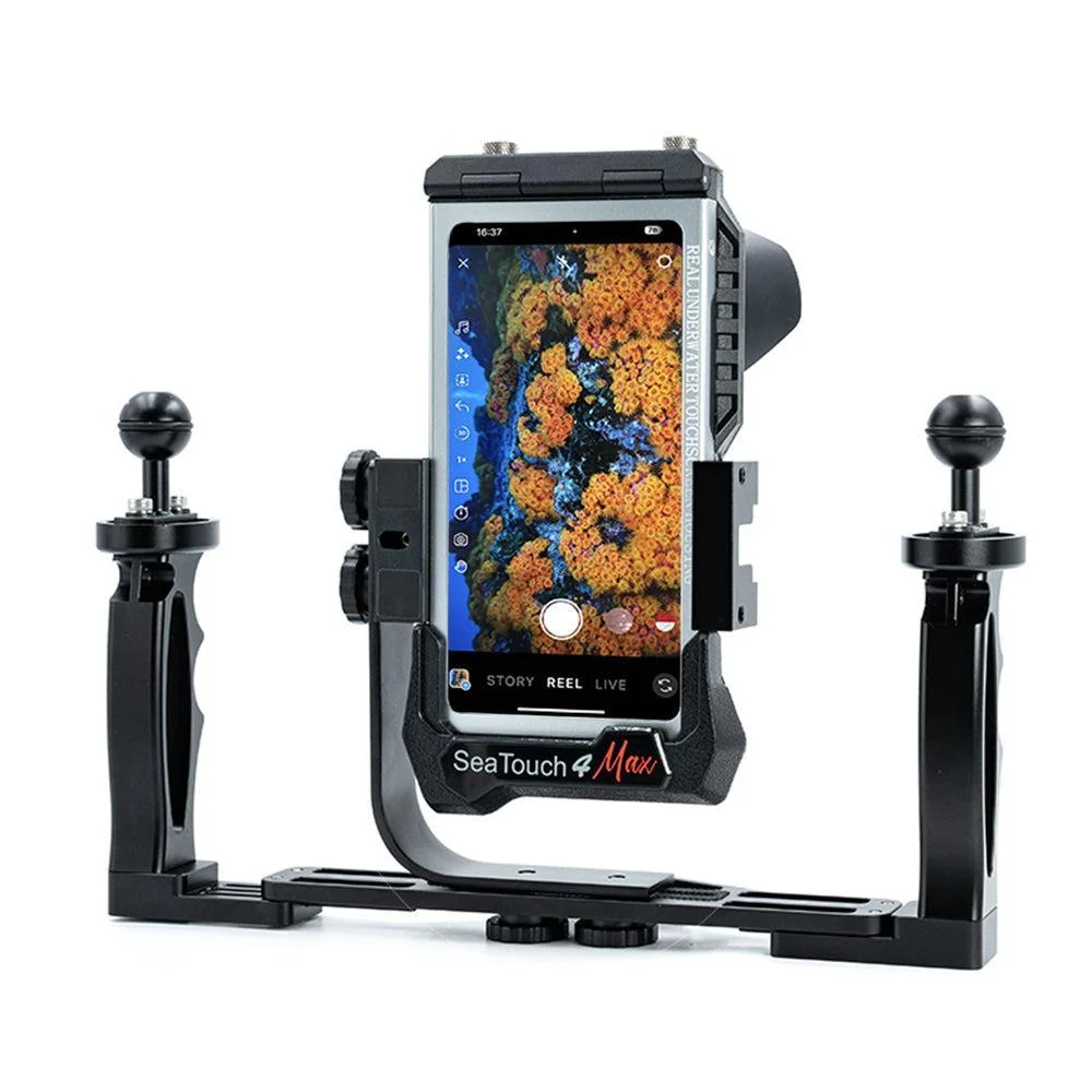 DiveVolk Underwater L Bracket for Seatouch 4 Max – Vertical Horizontal Camera Mount for Content Creators - Image 4